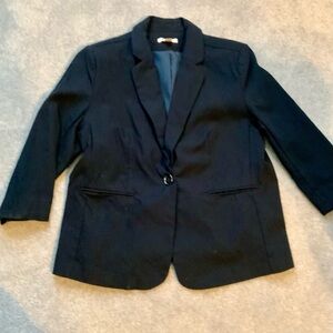 Roz & Ali Classic Blue Suit Jacket